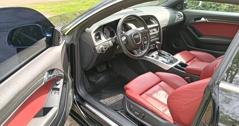 Audi S5 cena 56700 przebieg: 242602, rok produkcji 2009 z Susz małe 254